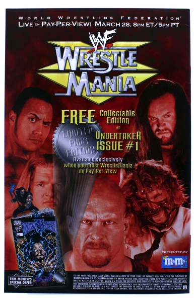 WWF (World Wrestling Federation) Undertaker Comic No. 1 von Chaos! Comics